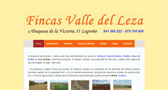 Desktop Screenshot of fincasenlarioja.com