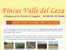 Tablet Screenshot of fincasenlarioja.com